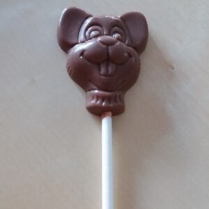 Milk Chocolate Dog Lollipop